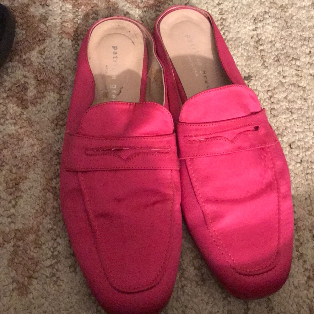 Pink mules